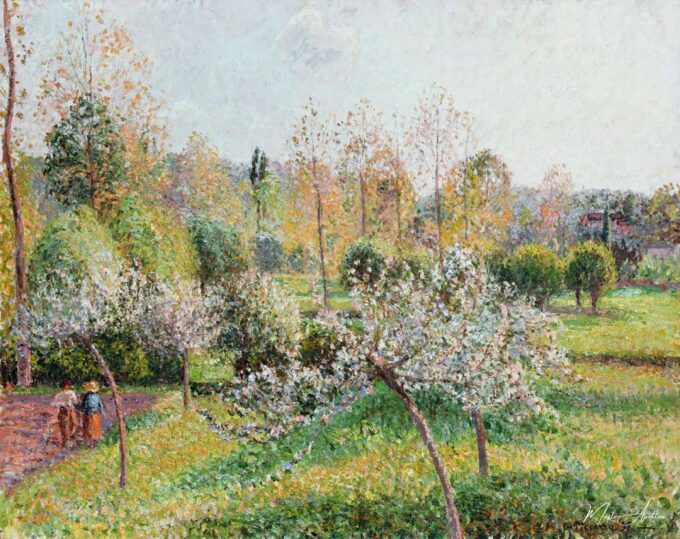 Manzanos en flor en Eragny – Camille Pissarro Camille Pissarro 2025-05-08