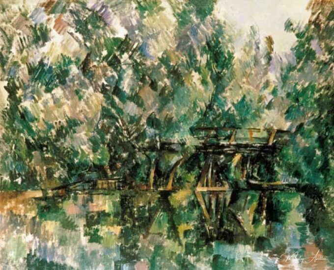 Puente de madera sobre un lomo – Paul Cézanne Paul Cézanne 2025-05-11