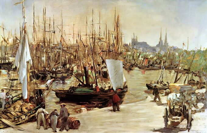 Puerto de Burdeos – Edouard Manet Édouard Manet 2025-06-01
