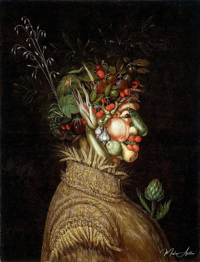 Retrato alegórico: « verano » – Arcimboldo Giuseppe Arcimboldo 2025-05-14