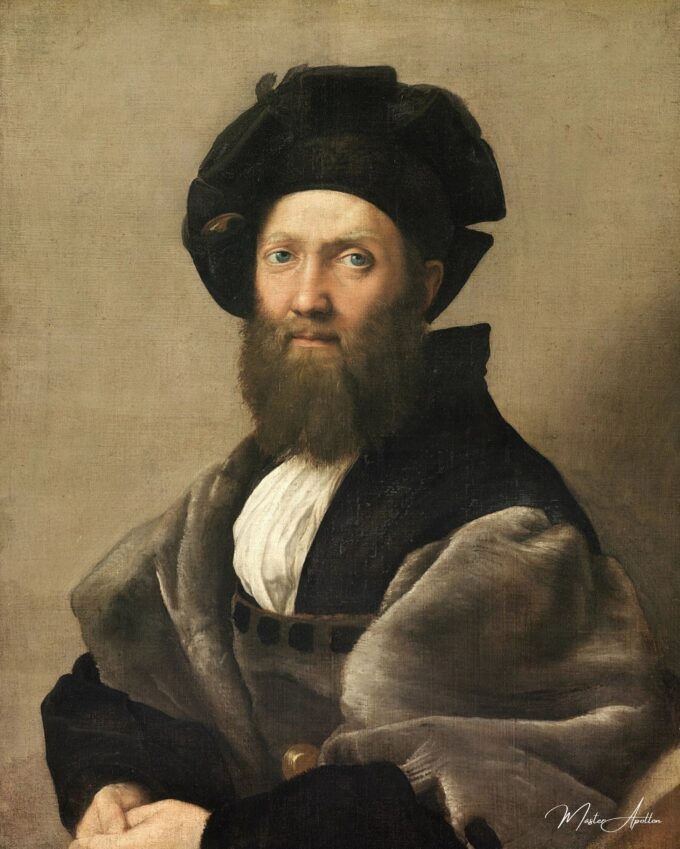 Retrato de Baldassare Castiglione – Rafael (pintor) Rafael Sanzio 2025-05-20