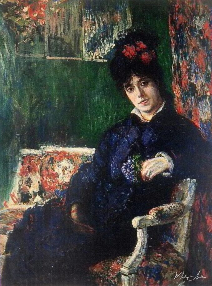 Retrato de Camille con ramo de violetas – Claude Monet Claude Monet 2025-05-15 2