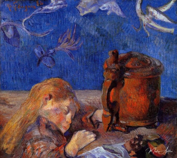 Retrato de Clovis Gauguin (El niño dormido) – Paul Gauguin Paul Gauguin 2025-05-19