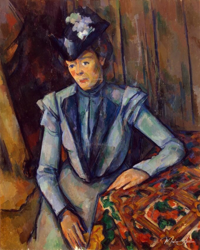 Retrato de dama en azul – Paul Cézanne Paul Cézanne 2025-05-01 2