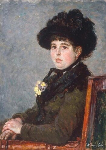 Retrato de mujer, c. 1876 – Caillebotte Gustave Caillebotte 2025-05-21