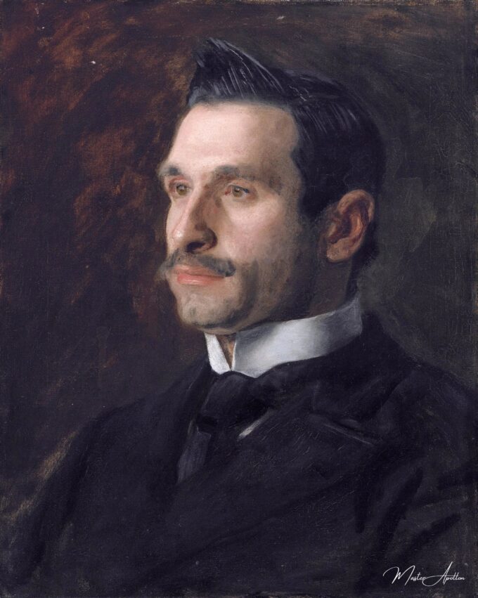 Retrato de Francesco Romano, 1904 – Thomas Eakins Thomas Eakins 2025-05-02