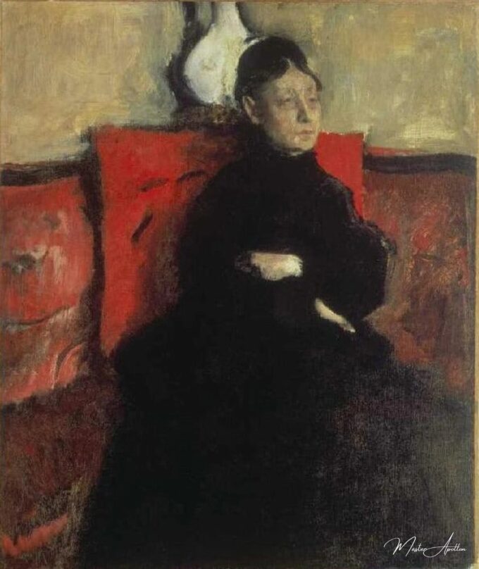 Retrato de la duquesa de Montejasi-Cicerale, la tía del artista – Edgar Degas Edgar Degas 2025-05-30