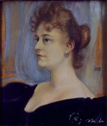 Retrato de Lillian Sanderson – Franz Von Stuck Franz von Stuck 2025-05-21