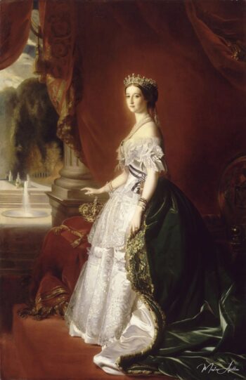 Retrato de la emperatriz Eugenia en vestido de corte – Franz Xaver Winterhalter Franz Xaver Winterhalter 2025-05-21