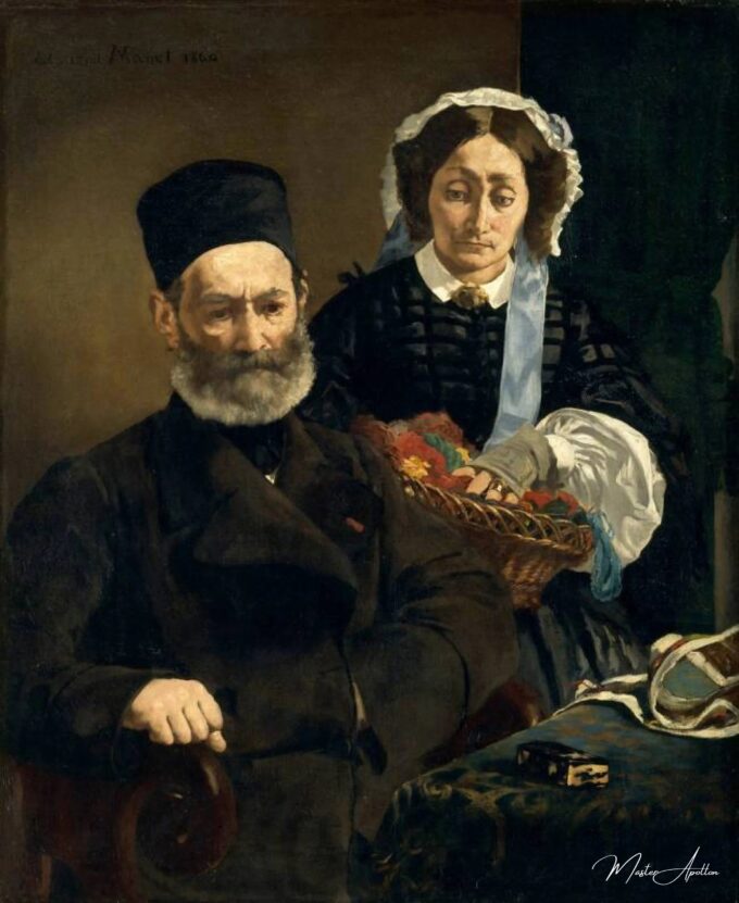 Retrato de M. y Sra. Auguste Manet – Edouard Manet Édouard Manet 2025-06-01