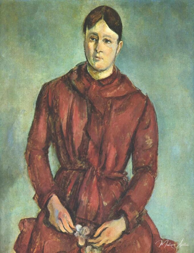 Retrato de Madame Cézanne en vestido rojo – Paul Cézanne Paul Cézanne 2025-05-11