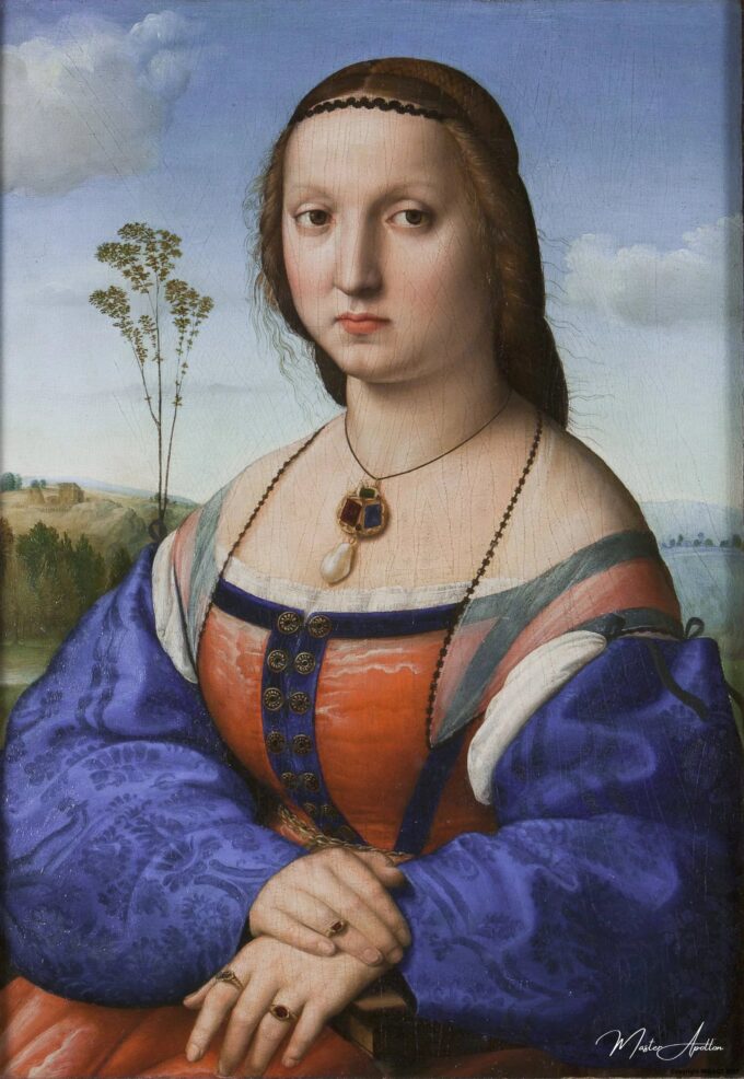 Retrato de Maddalena Doni – Rafael (pintor) Rafael Sanzio 2025-05-20