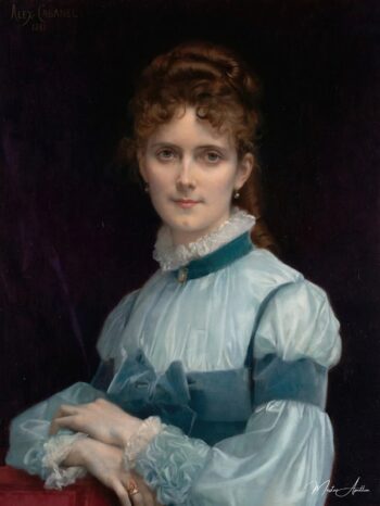 Retrato de Mlle Fanny Clapp – Alexandre Cabanel Alexandre Cabanel 2025-05-21
