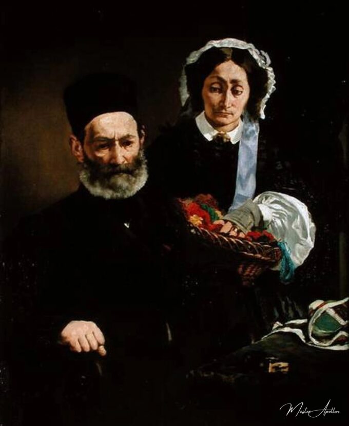 Retrato de Monsieur y Madame Auguste Manet – Edouard Manet Édouard Manet 2025-06-01