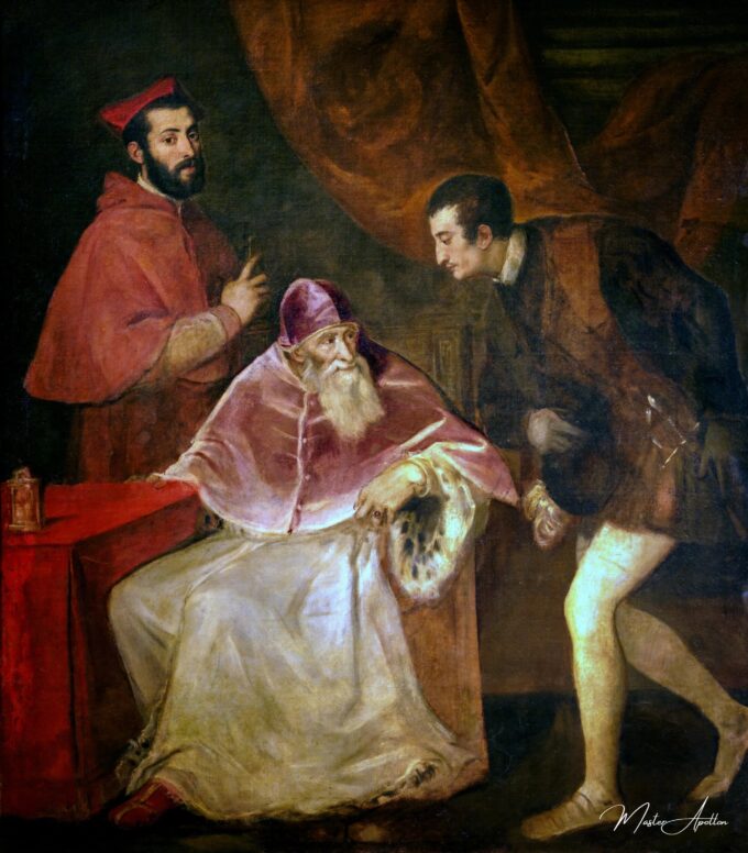 Retrato de Pablo III con sus nietos – Tiziano Tiziano 2025-03-15