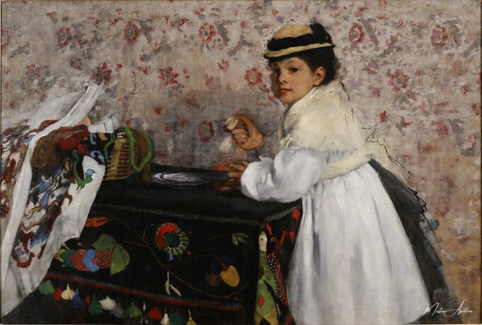 Retrato de Hortense Valpincon de niña – Edgar Degas Edgar Degas 2025-05-30