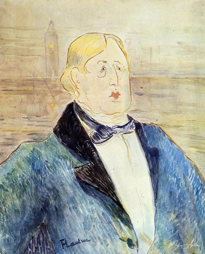 Retrato de Oscar Wilde – Toulouse Lautrec Henri de Toulouse-Lautrec 2025-05-21