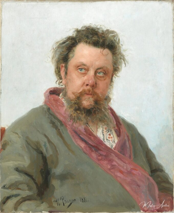 Retrato del compositor Modest Petrovich Moussorgski – Ilya Repin Ilya Repin 2025-03-15