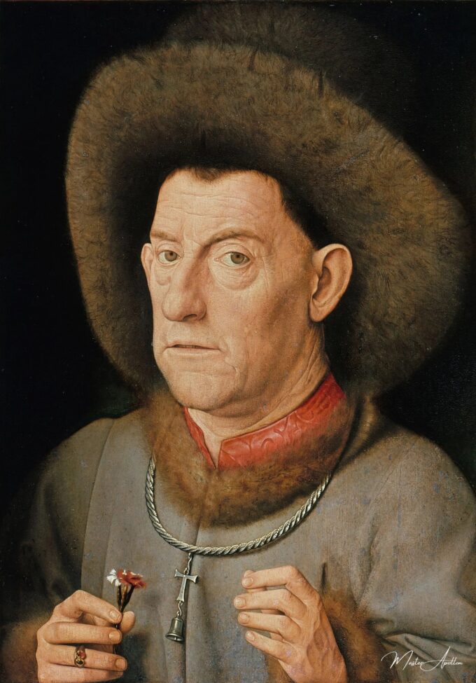 Retrato de un hombre con un clavel – Jan Van Eyck Jan Van Eyck 2025-03-15