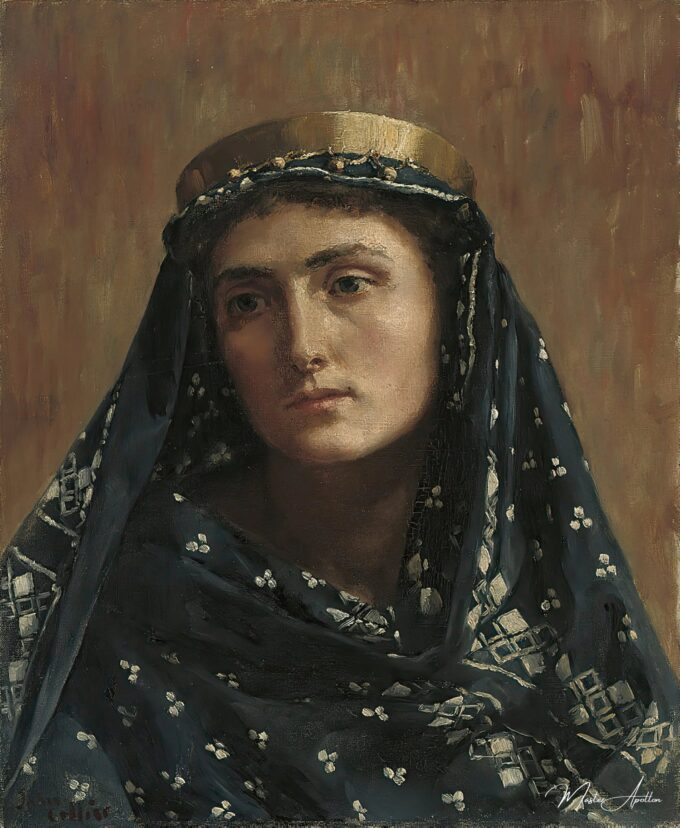 Retrato de una dama en vestido oriental – John Collier John Collier 2025-05-15