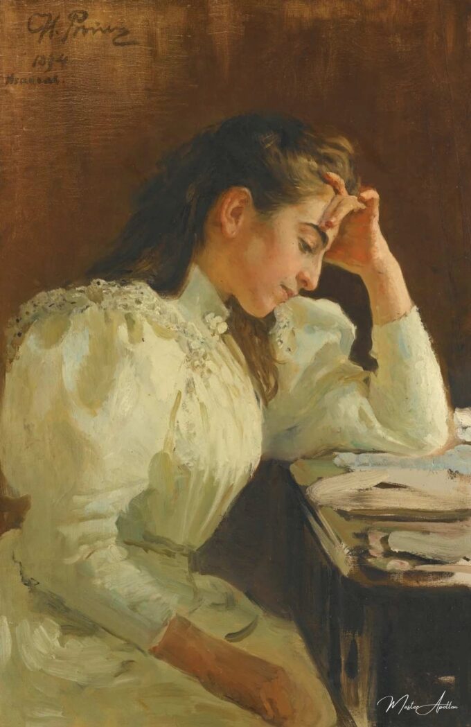 Retrato de una mujer napolitana – Ilya Repin Ilya Repin 2025-03-15