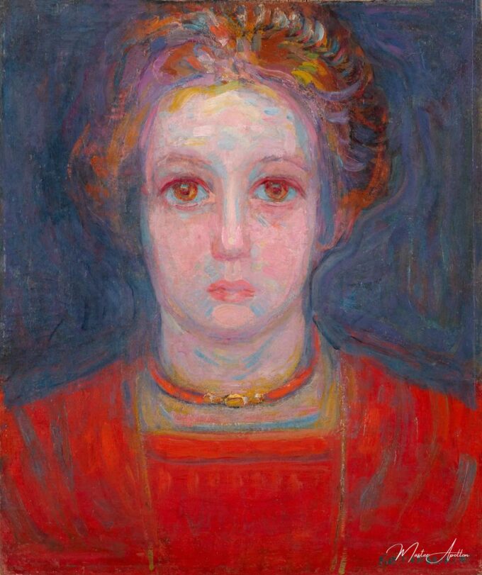 Retrato de una chica 1908 – Mondrian Piet Mondrian 2025-04-30 2