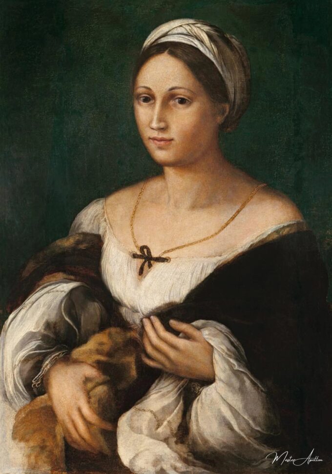 Retrato de una joven mujer (Donna Velata) – Rafael (pintor) Rafael Sanzio 2025-05-20
