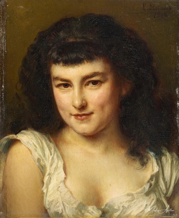 Retrato de una joven – Ludwig Knaus Ludwig Knaus 2025-03-15