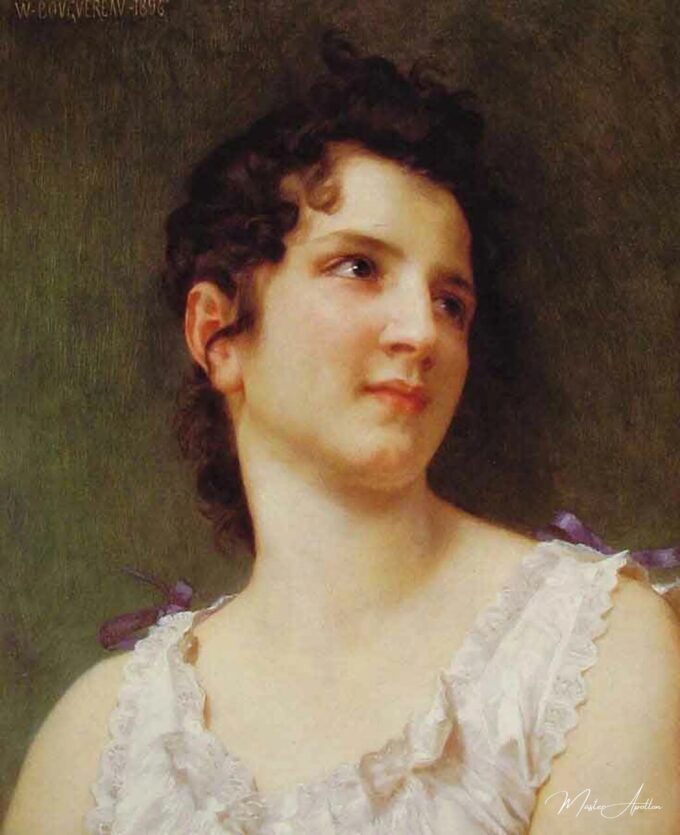 Retrato de una joven – William Bouguereau William Bouguereau 2025-05-16