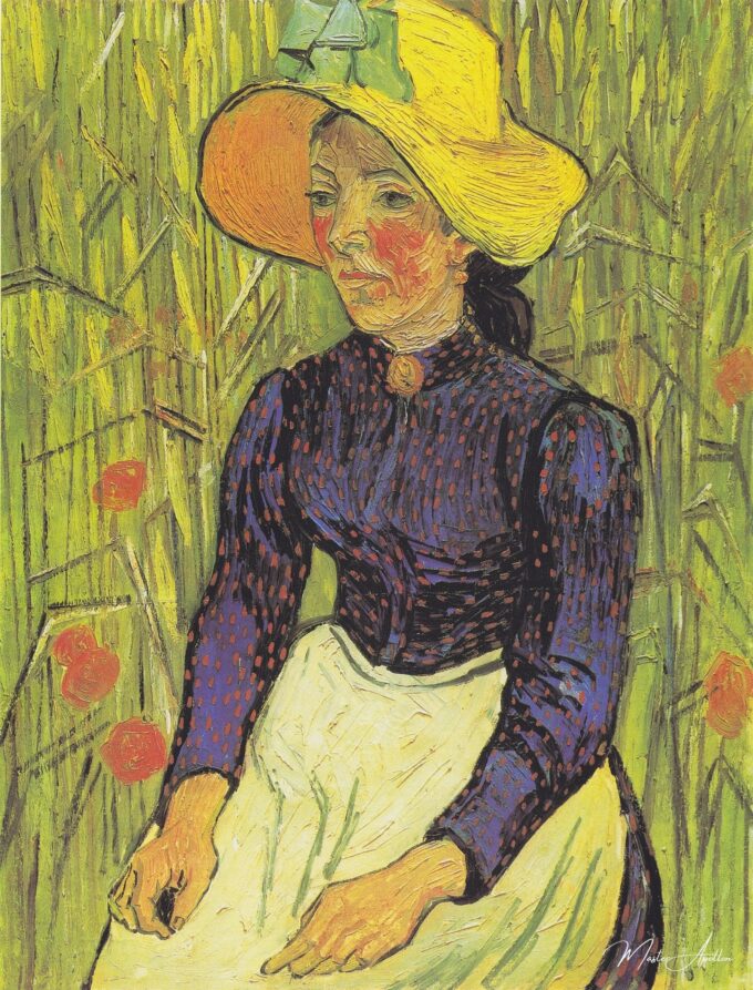 Retrato de una joven campesina – Van Gogh Vincent Van Gogh 2025-05-02 2