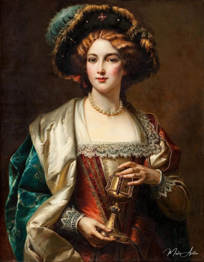 Retrato de una noble – Cesare-Auguste Detti Cesare-Auguste Detti 2025-05-09