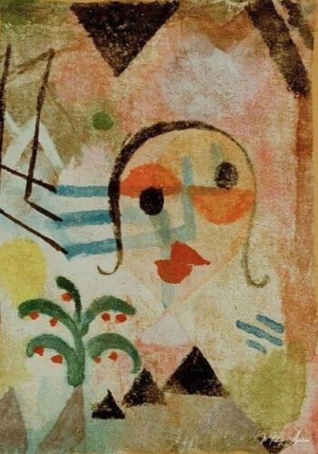 Retrato de una persona con cabello largo, 1917 – Paul Klee Paul Klee 2025-05-21