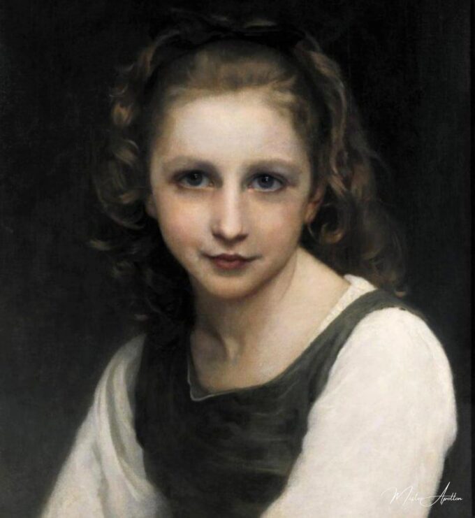 Retrato de una joven de William Bouguereau William Bouguereau 2025-05-16