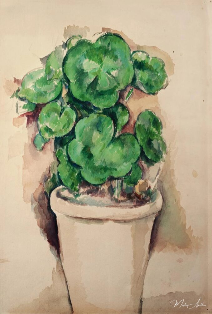 Olla de geranios – Paul Cézanne Paul Cézanne 2025-05-10