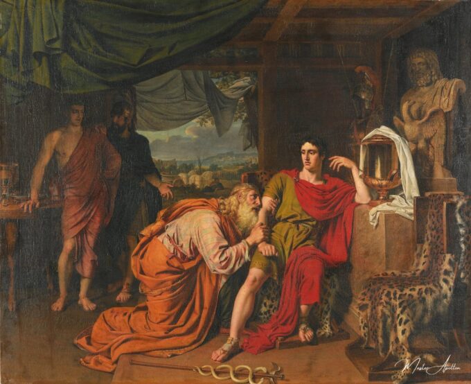 Príamo le pide a Aquiles que devuelva el cuerpo de Héctor – Alexander Ivanov Alexander Ivanov 2025-05-19