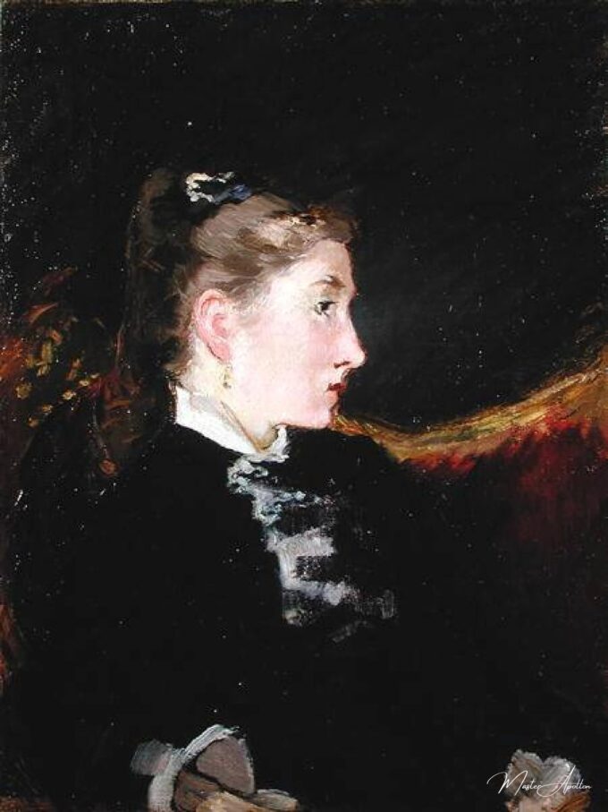 Perfil de una joven – Edouard Manet Édouard Manet 2025-06-01