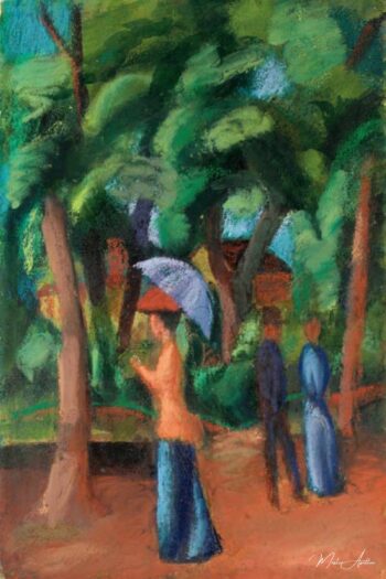 Paseo en el parque – August Macke August Macke 2025-05-18