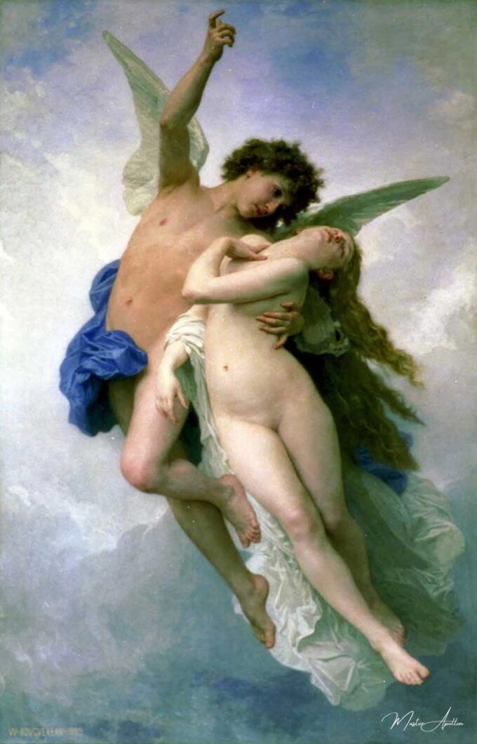 Psique y el Amor – William Bouguereau William Bouguereau 2025-05-16