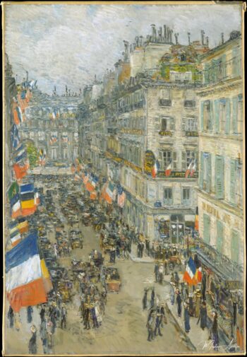 Catorce de julio, calle Daunou, 1910 – Childe Hassam Childe Hassam 2025-05-20