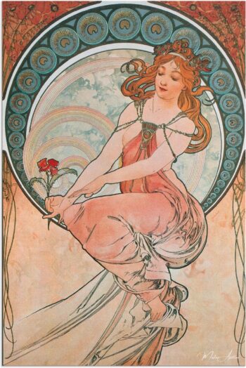 Cuatro artes: la pintura – Mucha Alfons Mucha 2025-05-17