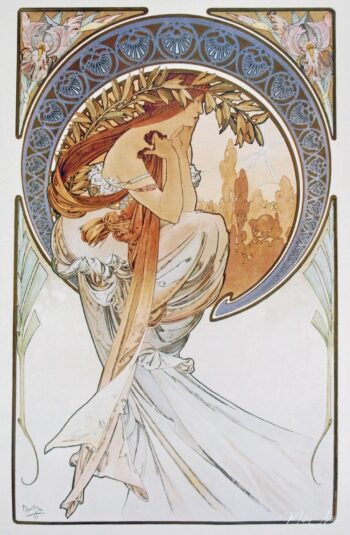 Cuatro artes: poesía – Mucha Alfons Mucha 2025-05-17