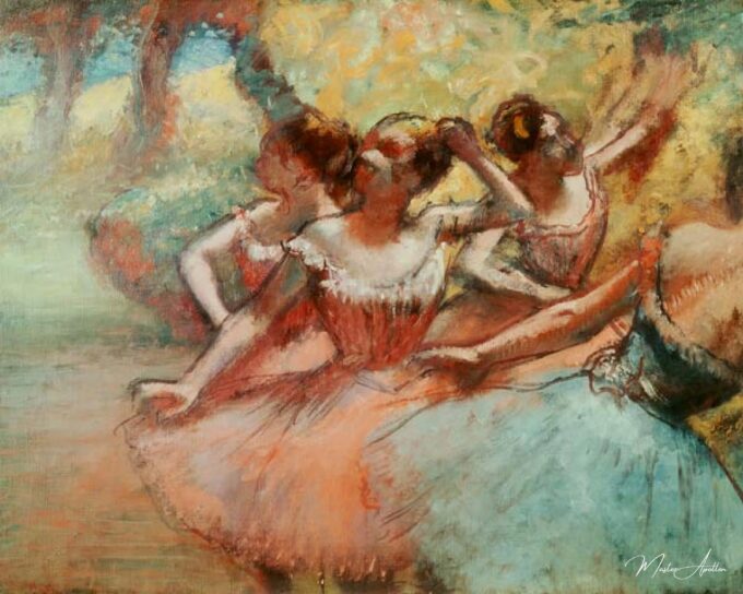 Cuatro bailarinas en el escenario – Edgar Degas Edgar Degas 2025-05-10 2