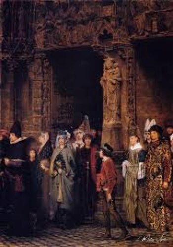 Dejar la Iglesia en el siglo XV – Lawrence Alma-Tadema Lawrence Alma-Tadema 2025-05-20