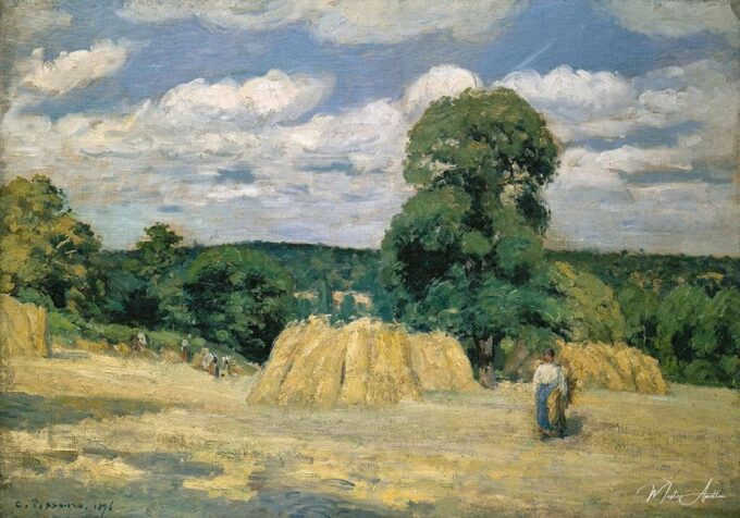 Cosecha en Montfoucault – Camille Pissarro Camille Pissarro 2025-03-14