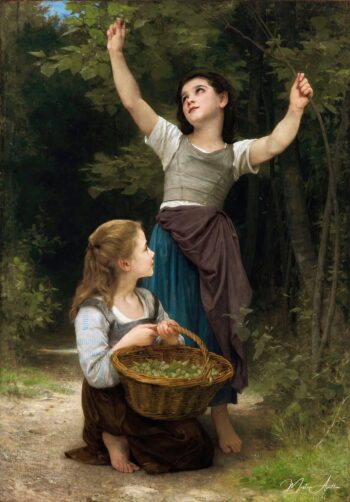 Cosecha de avellanas – William Bouguereau William Bouguereau 2025-05-17