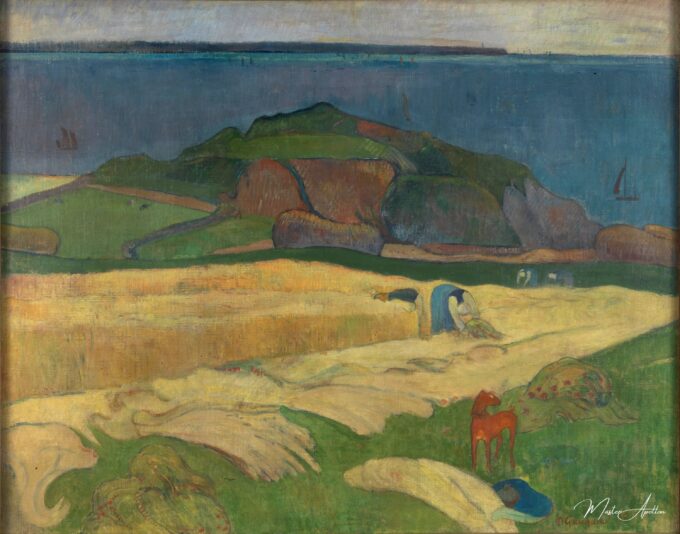 Cosecha (Le Pouldu) – Paul Gauguin Paul Gauguin 2025-05-14