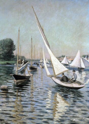 Régatas en Argenteuil – Caillebotte Gustave Caillebotte 2025-05-16