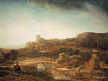 Rembrandt, Paisaje de río Molino de viento – Rembrandt van Rijn Rembrandt van Rijn 2025-05-15