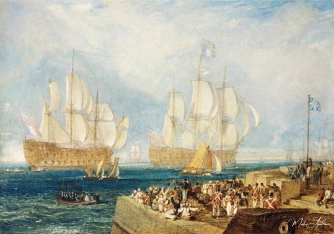 Remolque en el puerto de Plymouth – William Turner William Turner 2025-05-21