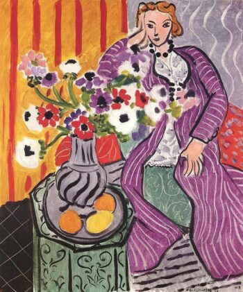 Ropa violeta y Anémonas – Matisse Henri Matisse 2025-05-19